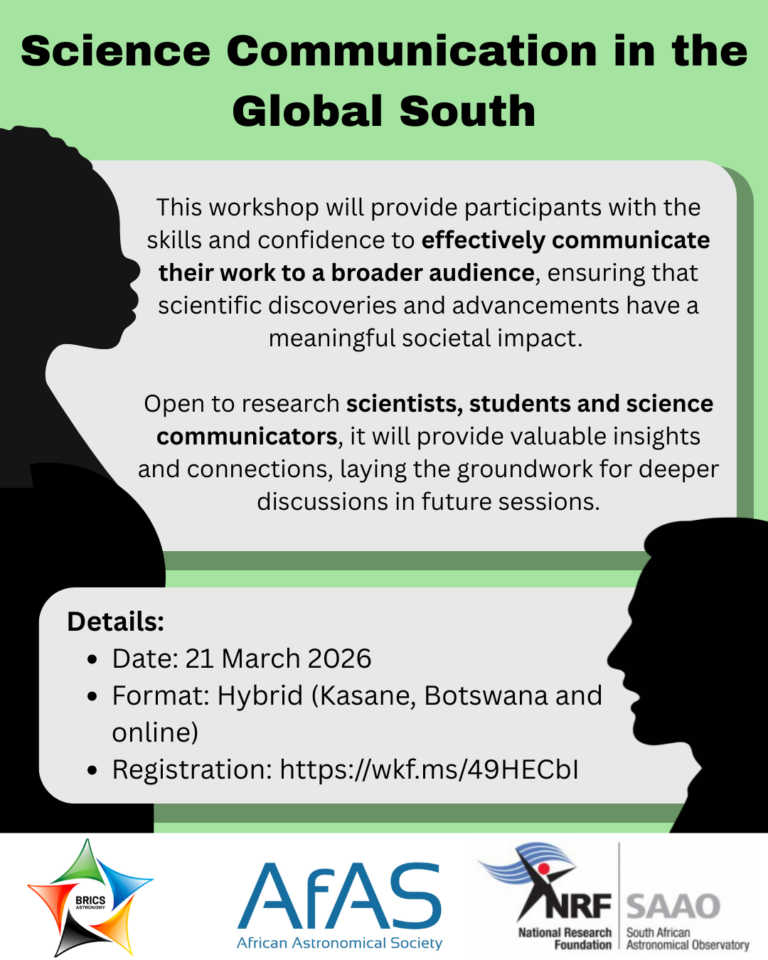 communicating astronomy 101